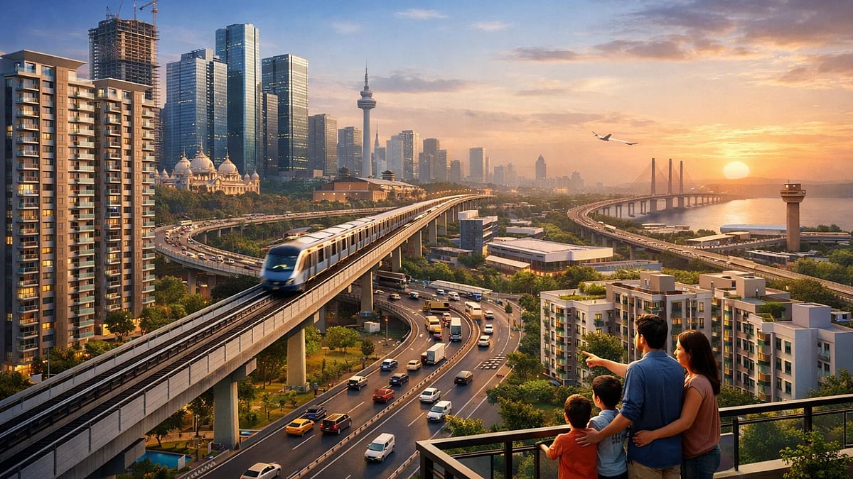 Indian Real Estate Growth (AI Generated Image)  - null