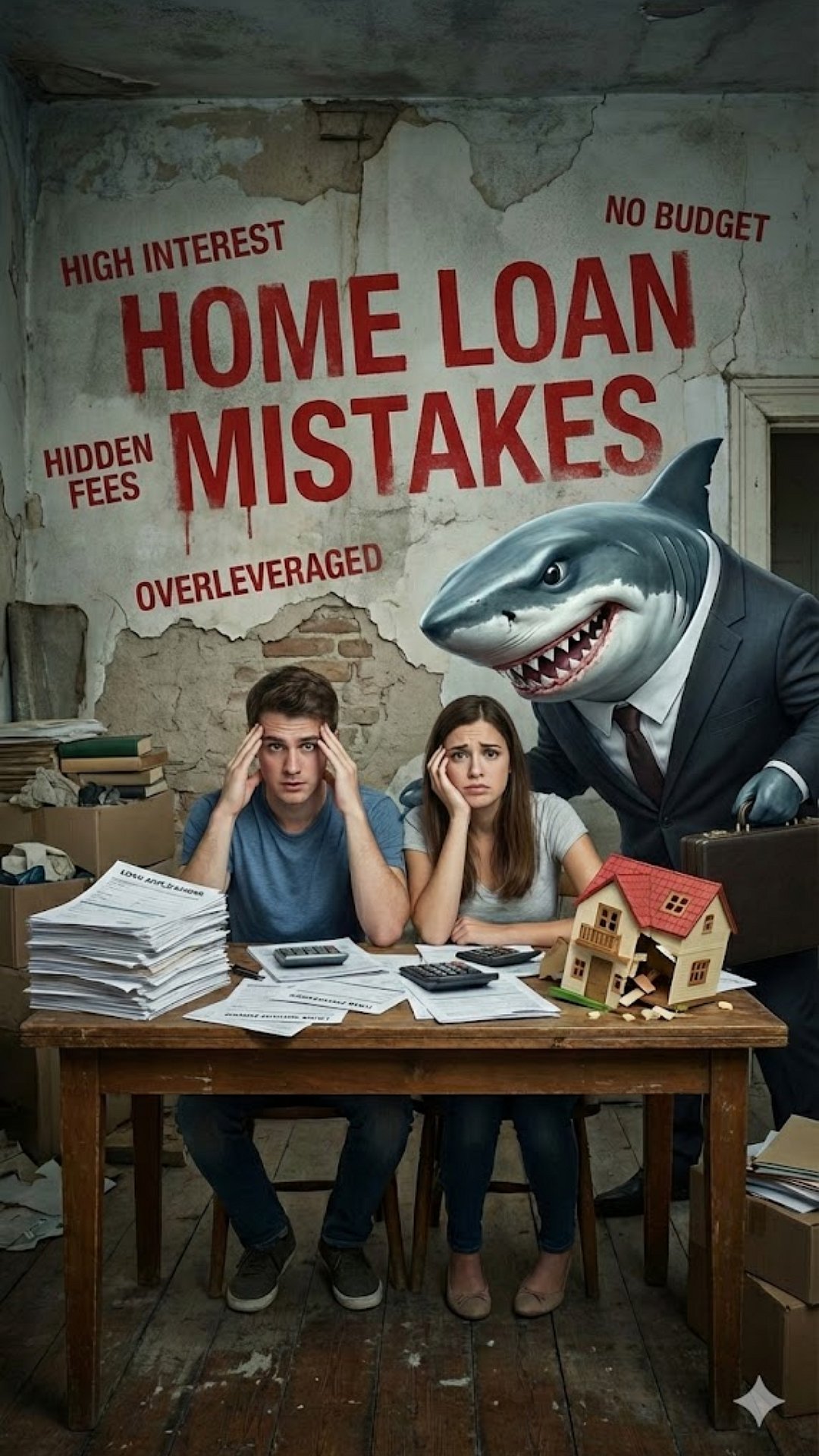Home Loan Mistakes (AI Generated Image) - null