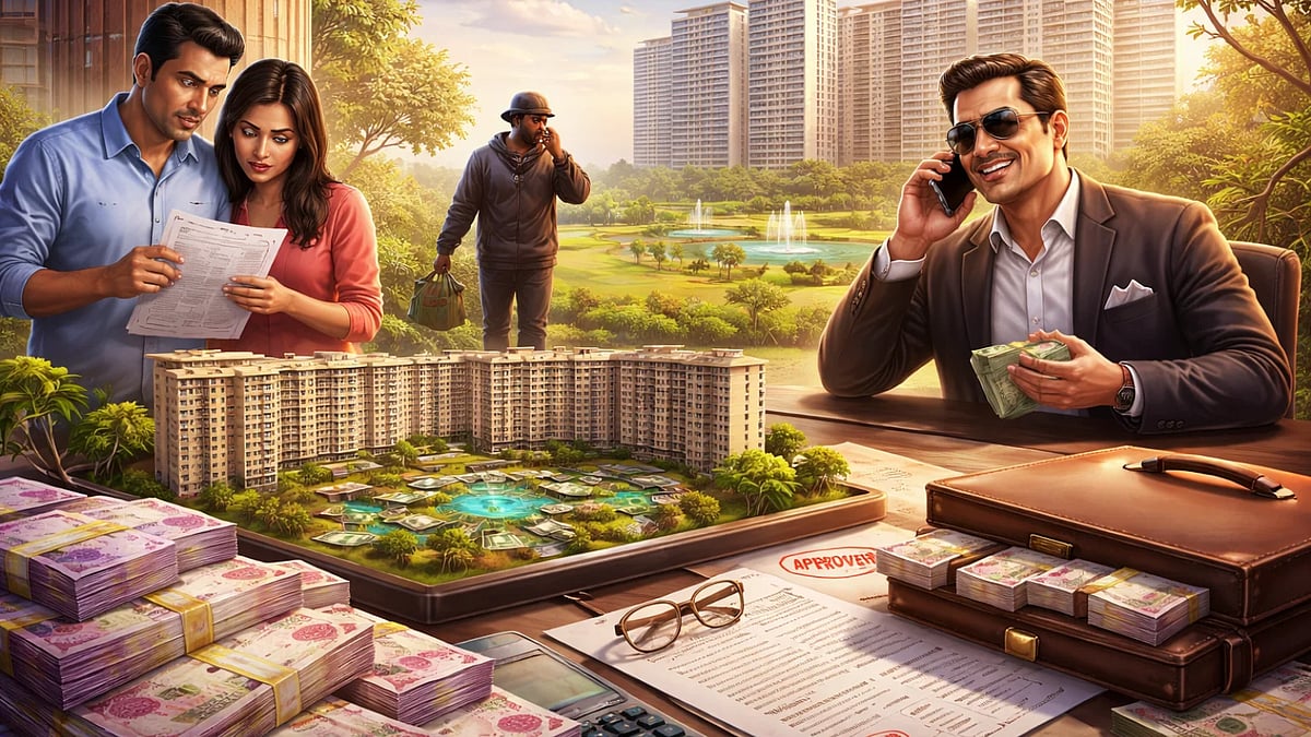 200-Crore Scam Gurugram (AI Generated Image) - null