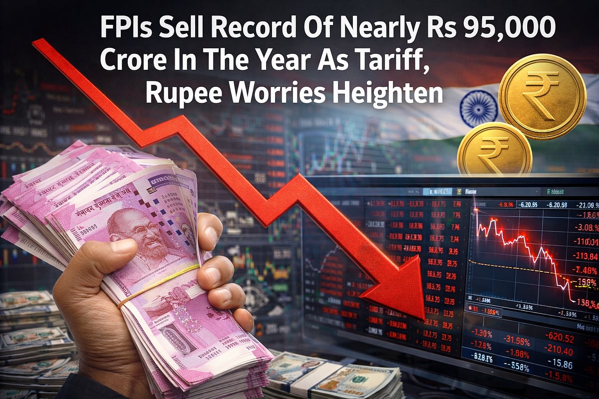 FPIs sell record worth of Indian assets in 2025 - AI Generated