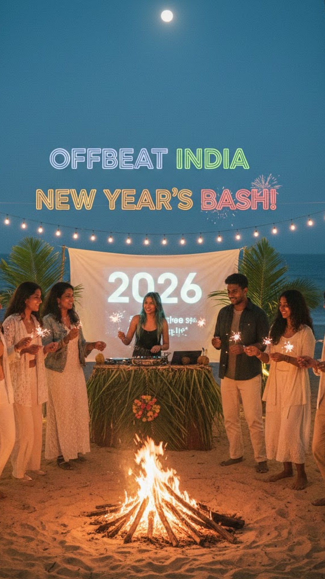 Offbeat Locations For New Year's (AI Generated Image) - null