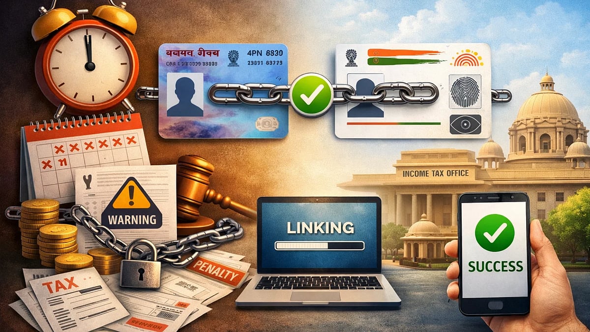PAN–Aadhaar Linking Deadline: Consequences And Step-By-Step Guide To Link PAN With Aadhaar