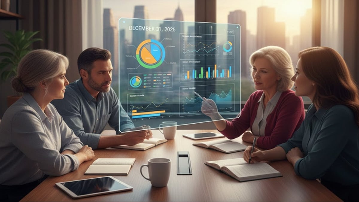 The core principle of a successful year-end review is accepting uncertainty and building diversification around well-defined goals.  - Generated by Gemini AI