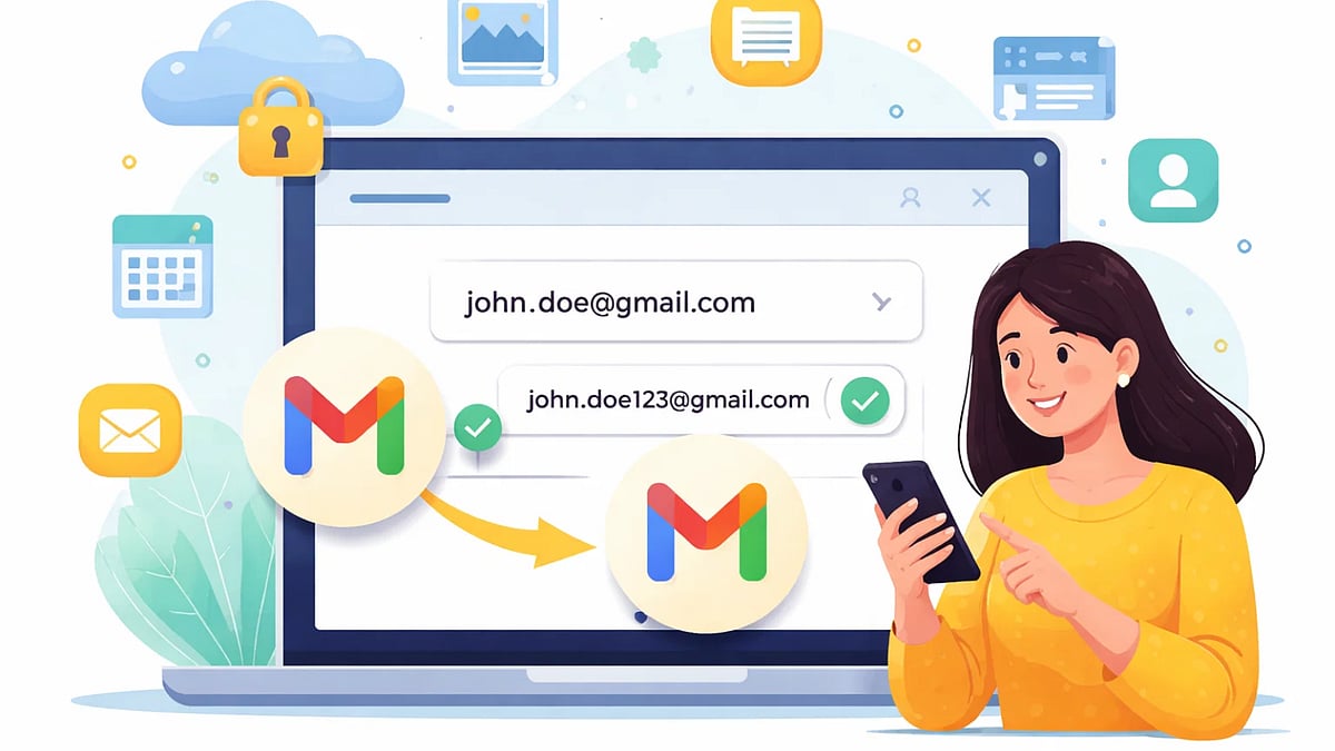 Google Gmail update (AI Generated Image) - null