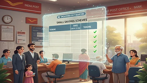 AI Generated : Small Savings Schemes rates remain unchanged for fourth quarter of FY2024-25