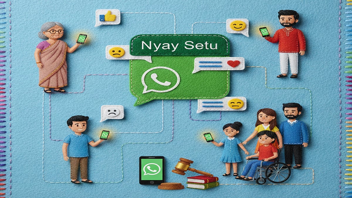 Nyay Setu WhatsApp chatbot error  - AI