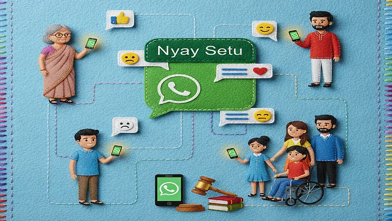 Nyay Setu WhatsApp chatbot error - AI