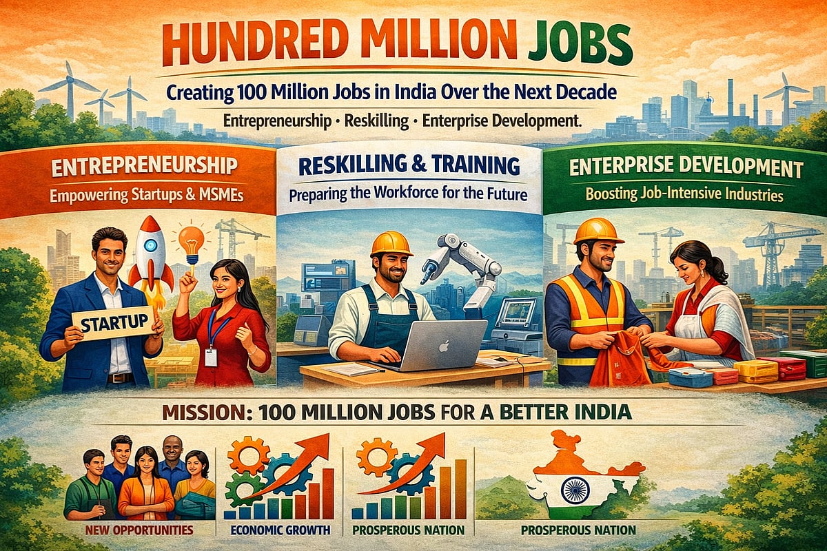 AI Generated : 100 million jobs mission