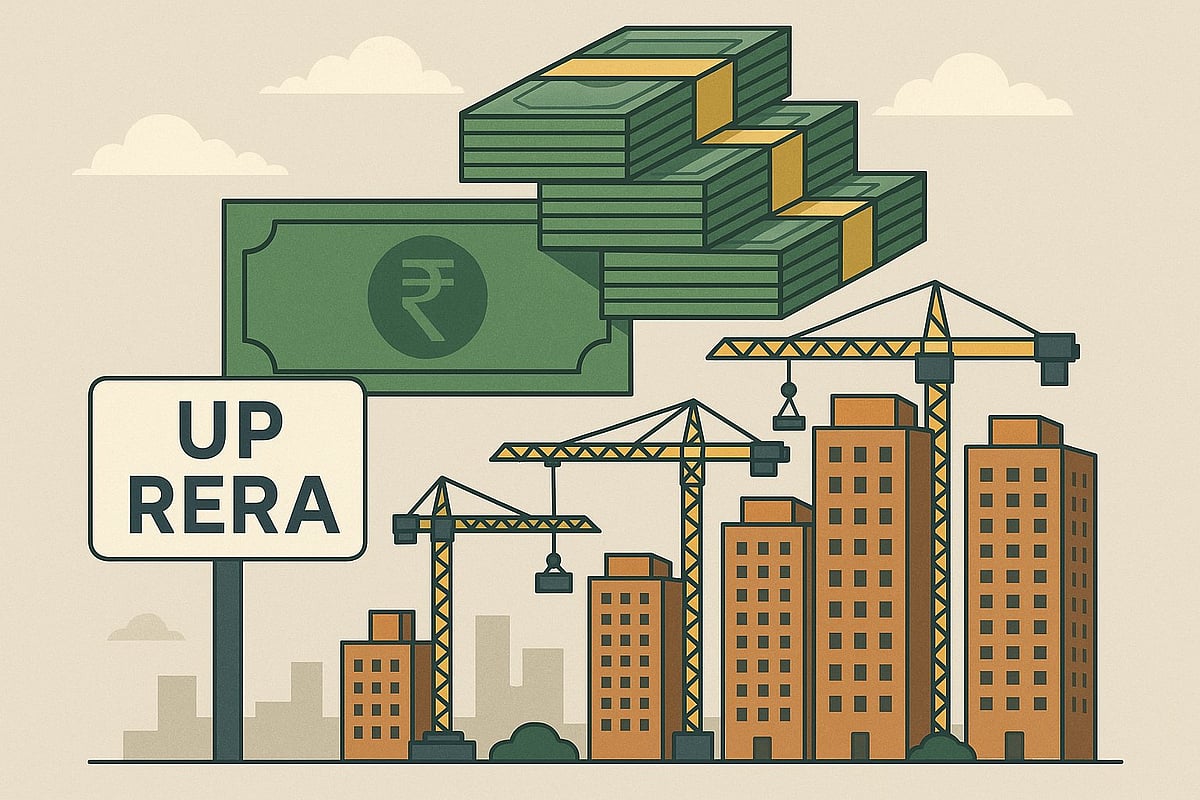 UP RERA Sees Rs 68,328 Cr Real Estate Investment In 2025 - AI Generated