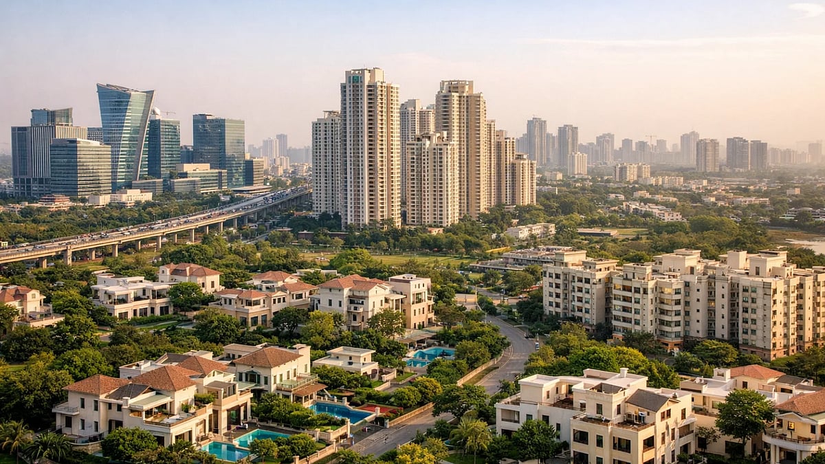 Residential Growth: Gurugram  (AI Image) - null