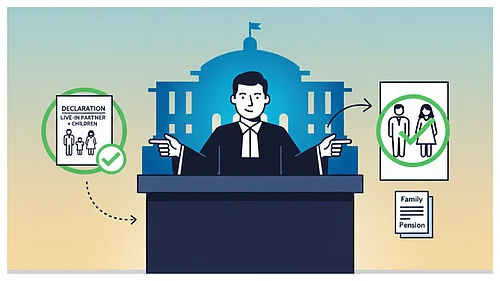 AI : Delhi High Courts live-in partner family pension ruling