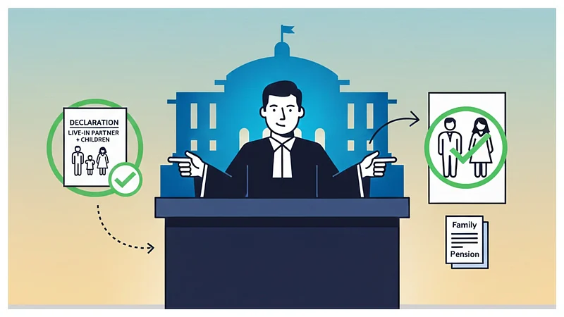 AI : Delhi High Courts live-in partner family pension ruling