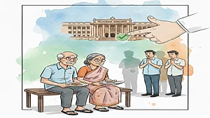 AI : The Telangana government may introduce a salary cut for children for neglecting their elderly parents