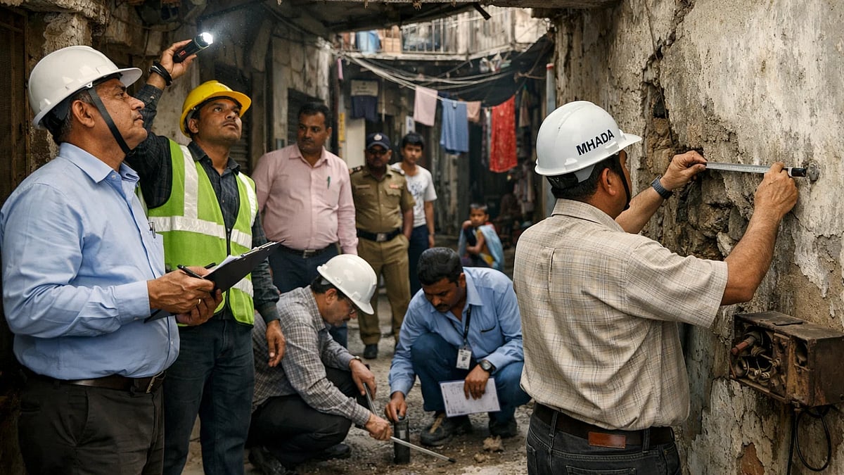 MHADA Audit (AI Image)