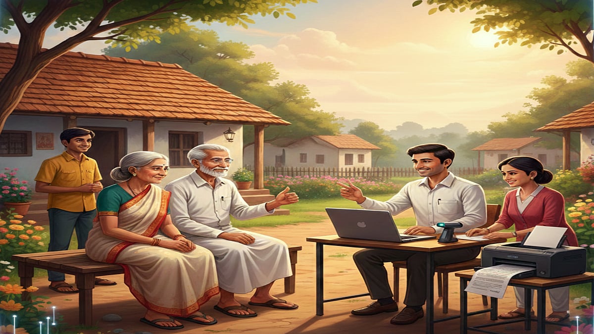 Bihar government announces doorstep registration of land and flat for super seniors - AI