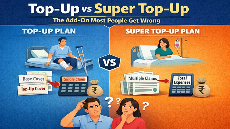 Top-up plans work best for young, healthy individuals with no chronic conditions, protecting mainly against one large medical event. - AI Generated