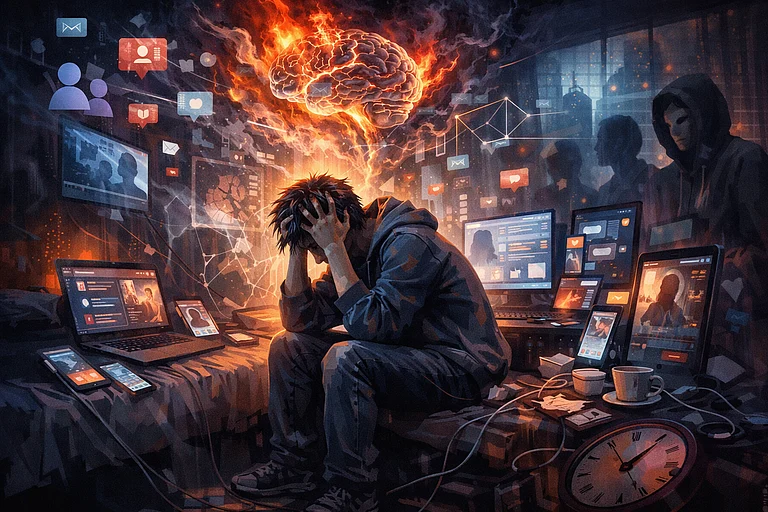 Gen Z Mental Health: Anxiety, Identity, And Digital Stress - AI Generated