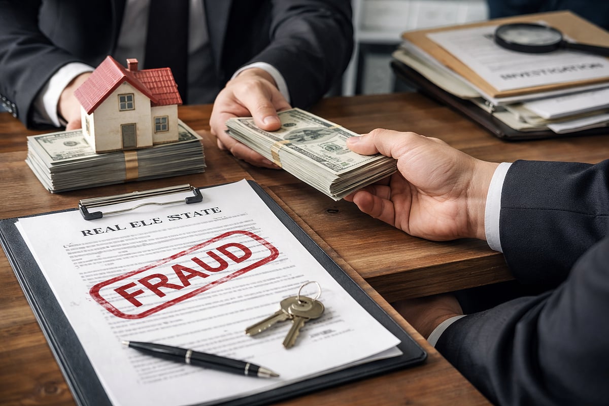 real estate fraud - AI Generated