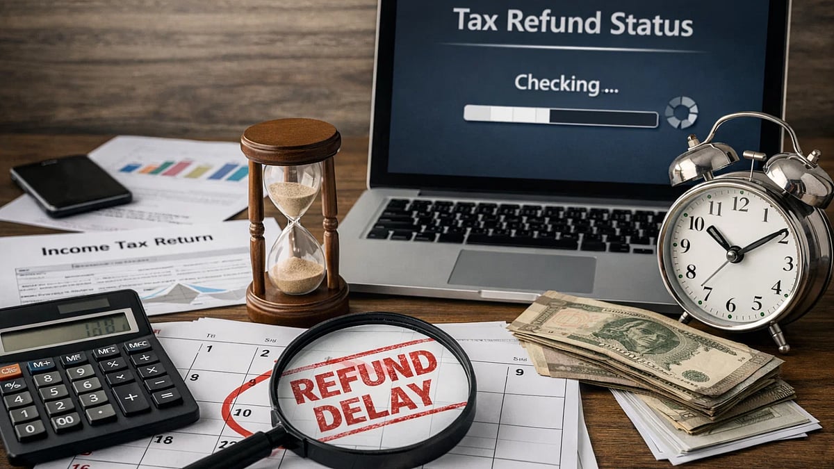 ITR Refund Delay (AI Image) - null