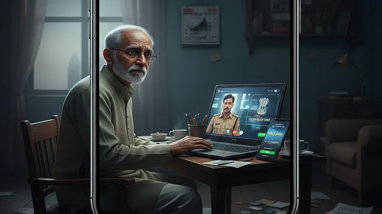 Senior citizen has been duped out of Rs 16.5 lakh in a digital arrest scam on the pretext of the Delhi blast case - AI