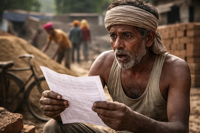 UP Labourer Tax Demand - AI