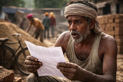 AI : UP Labourer Tax Demand
