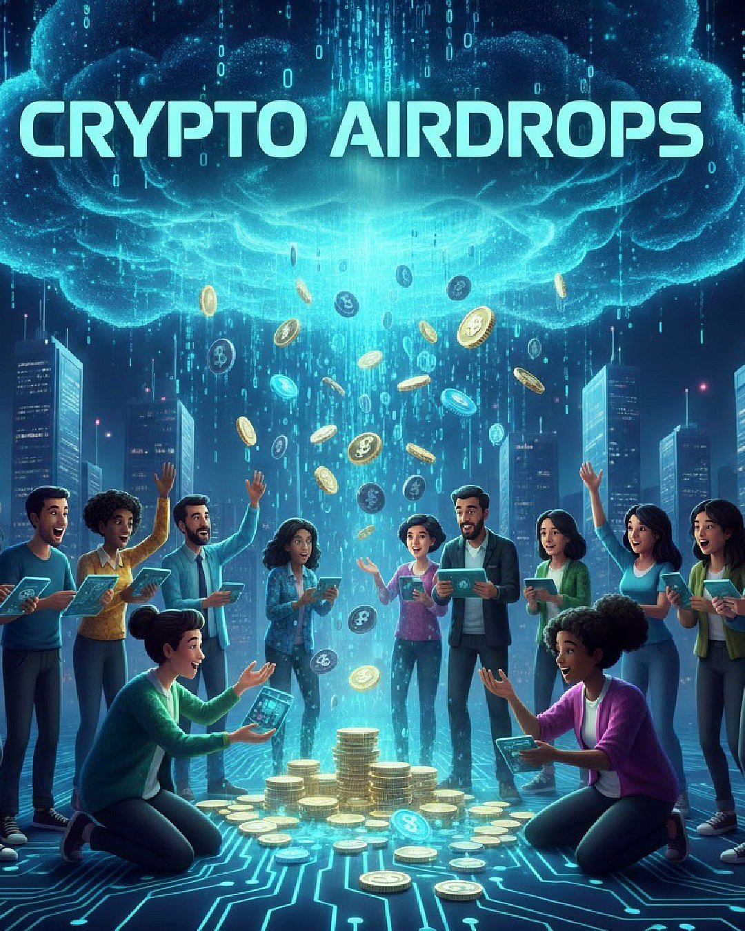 Things to Keep in Mind Before Joining Crypto Airdrops