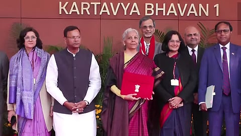 Budget tablet Nirmala Sitharaman