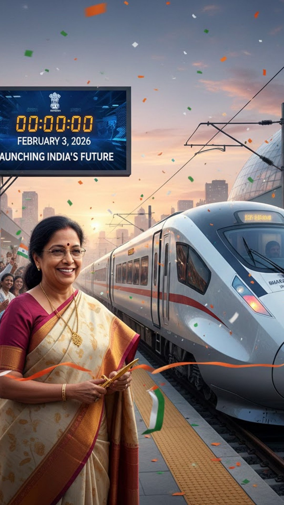 New High-speed Bullet Train Corridors (AI Image) - null