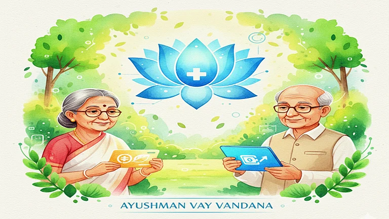 Ayushman Vay Vandana senior health cards - AI