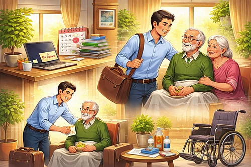 AI : Rajya Sabha MP proposes elderly care leaves for employees