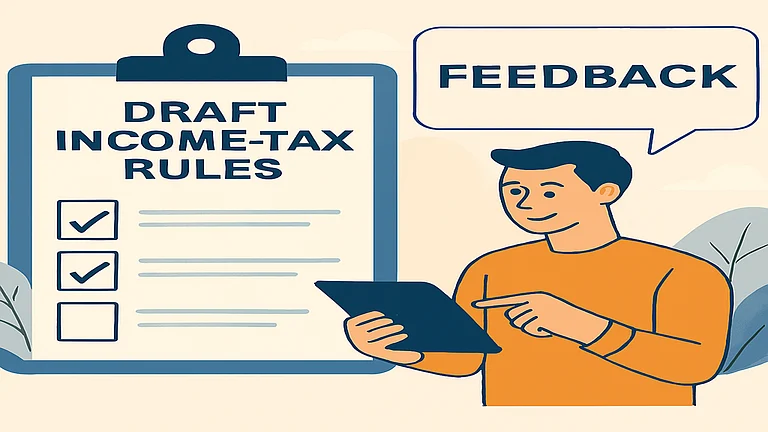 The Income Tax portal is open for feedback on the draft Income Tax rules 2026 - AI