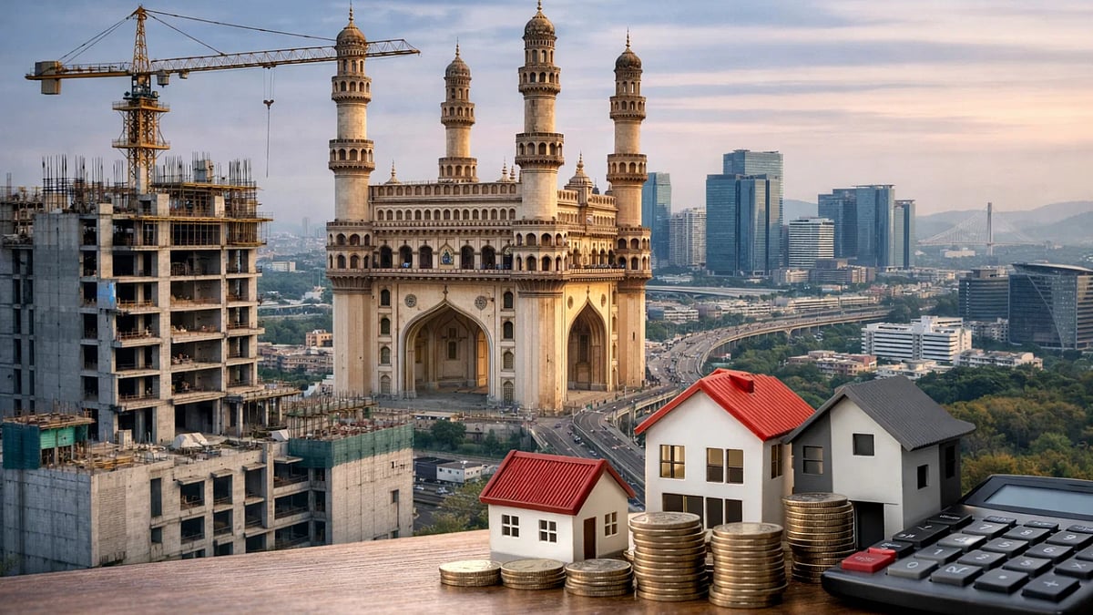 Hyderabad’s housing market 2026 (AI Image)