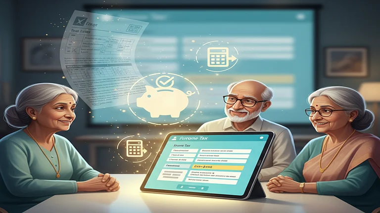 Form 12BBA for senior citizens in the draft Income Tax Rules 2026 - AI