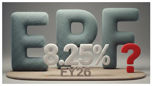 AI : EPFO may keep EPF interest rate at 8.25 per cent for FY26