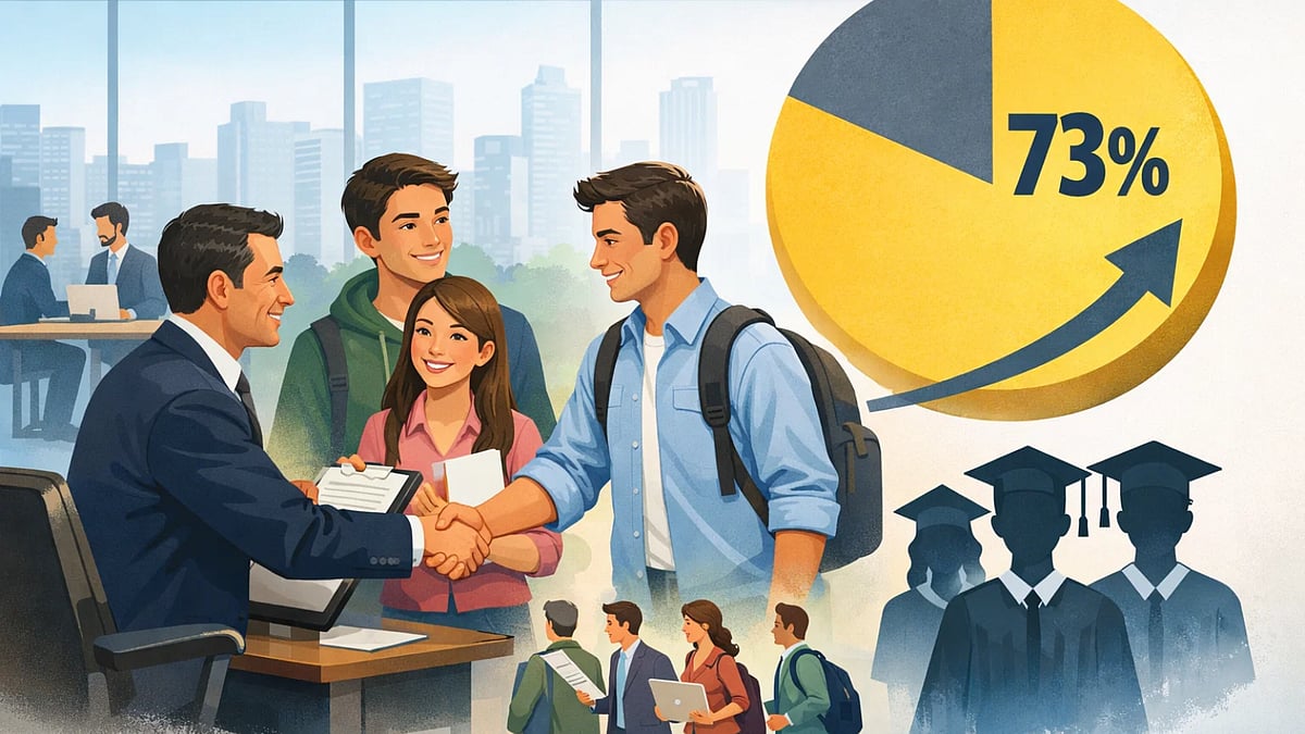  Fresher Hiring In H1 (AI Image)