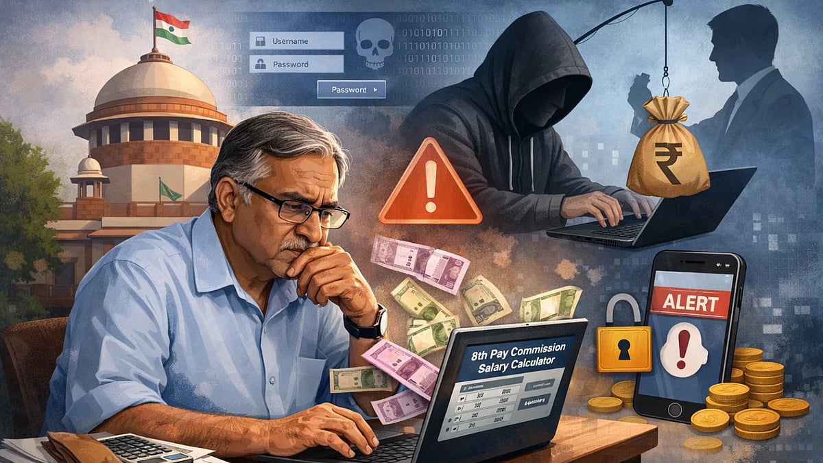 8th Central Pay Commission Scams (AI Image) 