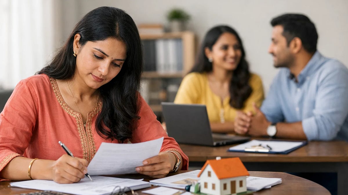 Women Home Loan Borrowers In India (AI Image)