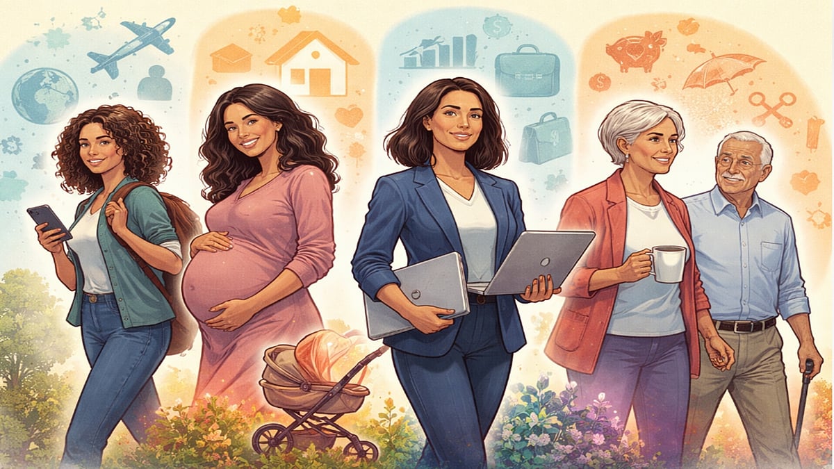 How Women’s Risk Priorities Change Across Life Stages, But Insurance Still Misses The Point