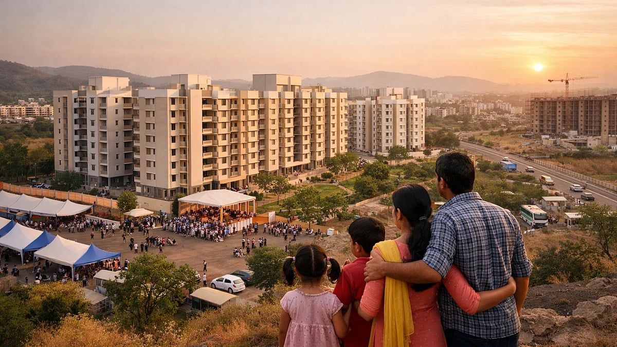 MHADA housing lottery (AI Image)  - null