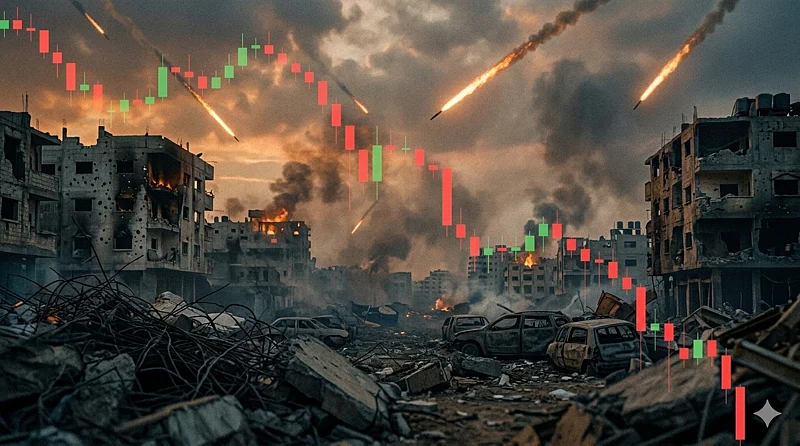 Gemini : Crude oil prices have spiked up to 35 per cent since Iran war started, hitting their 30-month highs. (AI-generated)