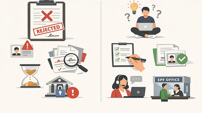 Details mismatch or incomplete information are common reasons for EPF claim rejections - AI