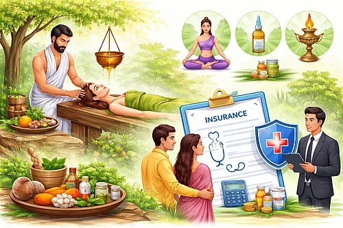 AI : AYUSH Treatments And Health Insurance