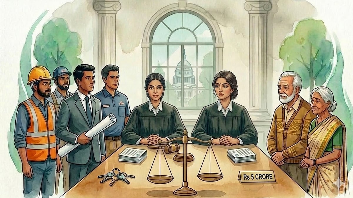 Maharashtra State Consumer Dispute Redressal Commission orders Lodha Developers Rs 5 crore refund to a senior couple for flat deal cancellation - AI