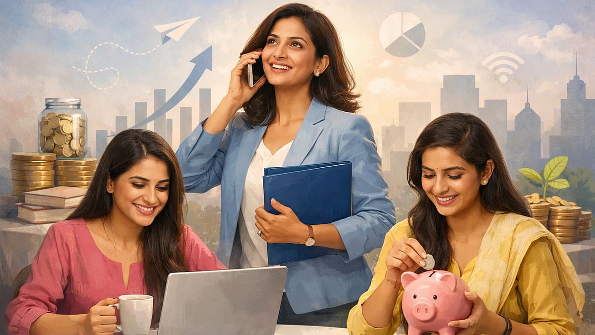 SBI Launches ‘Women’s Mode’ (AI Image)