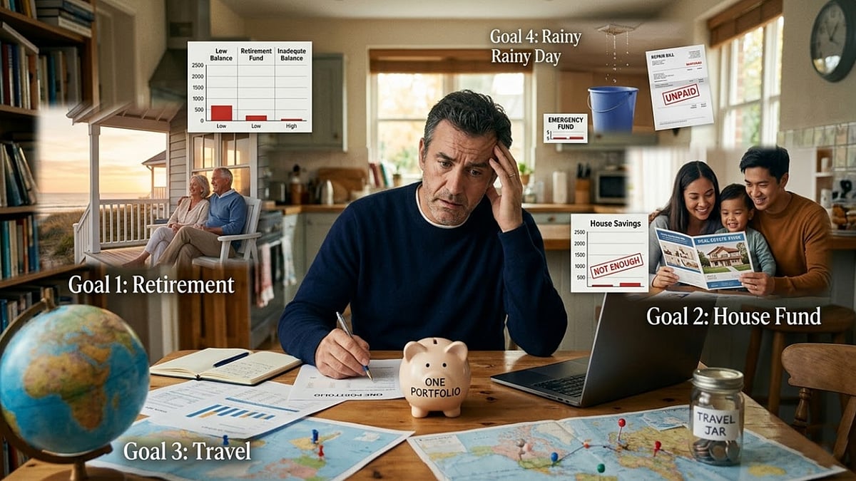 Most portfolio disasters aren’t caused by market crashes. They’re caused by time-horizon mismatches.  - AI Generated