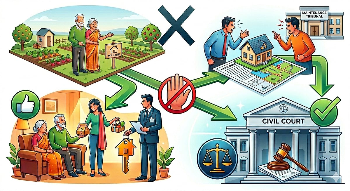 Allahabad High Court clarifies rules under the Senior Citizens Act to settle unrelated property ownership disputes - Ai