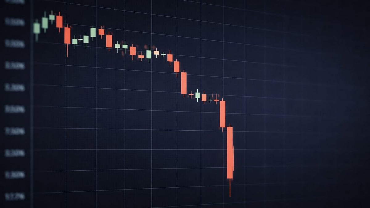 Domestic equities fell, tracking weakness across global markets. (AI-generated) - ChatGPT