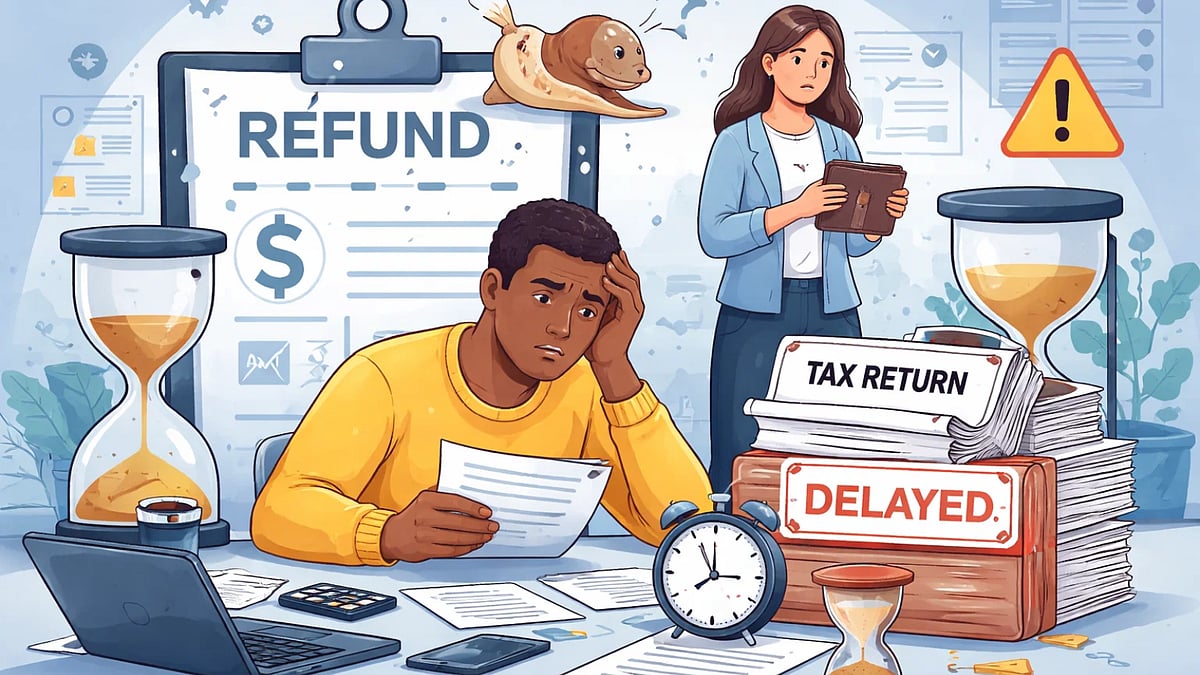 Income Tax Refund Delays 2026 (AI Image) - null