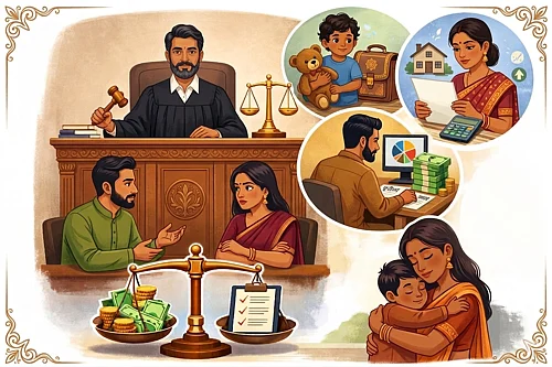 AI : How courts determine maintenance amount in family dispute matters